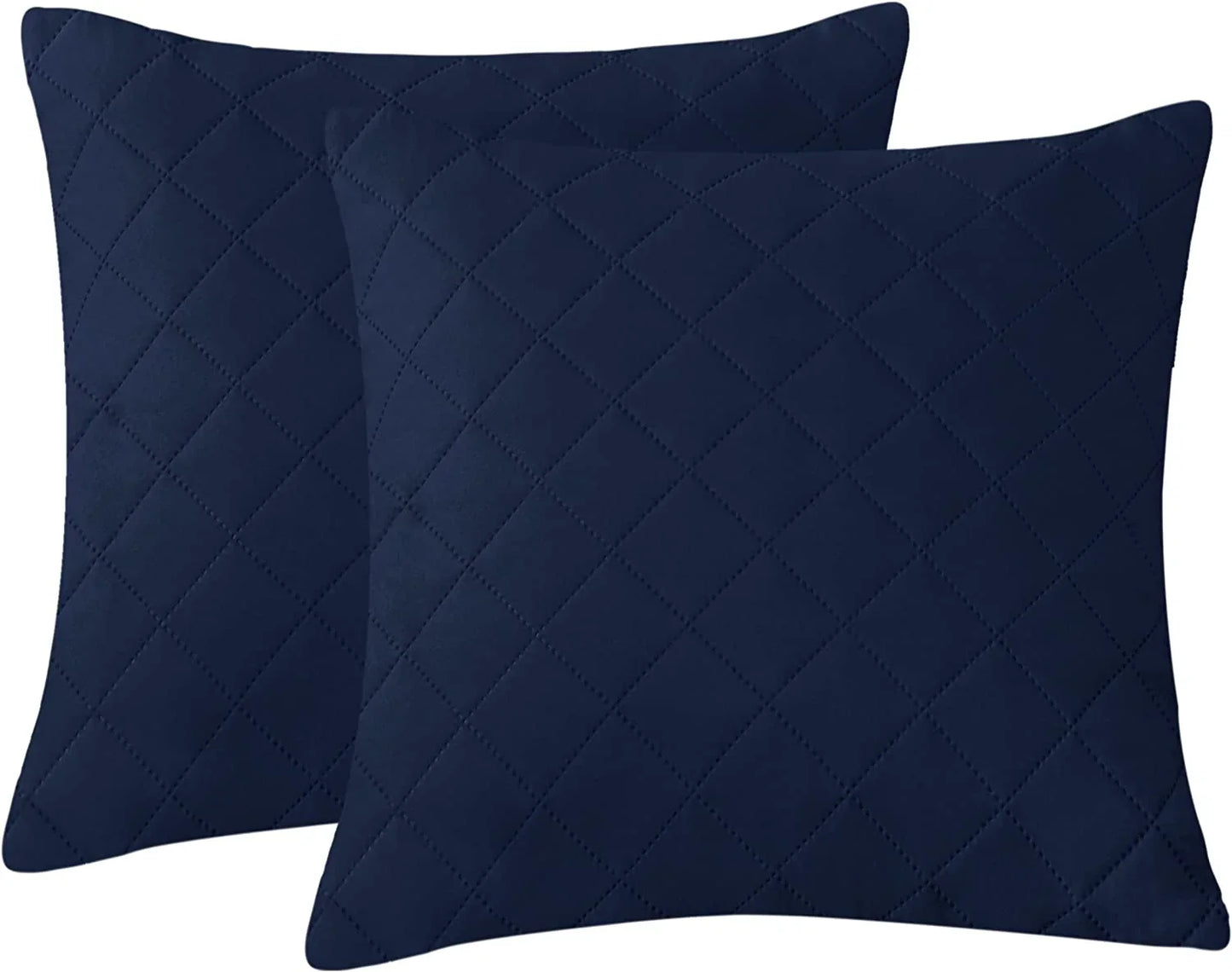 QUILTED CUSHION COVER SQUARE PATTERN 16, 18 and 20 INCHES
