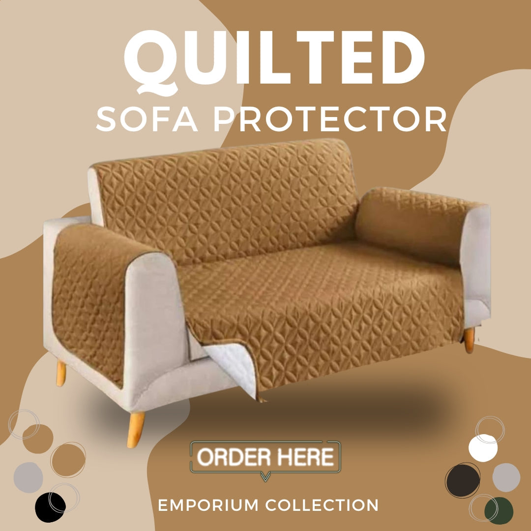 ULTRASONIC QUILTED SOFA PROTECTER