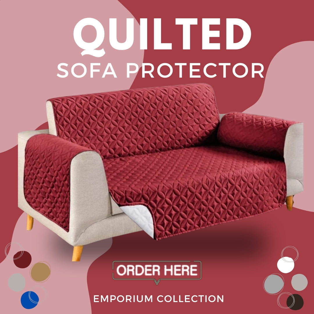 ULTRASONIC QUILTED SOFA PROTECTER