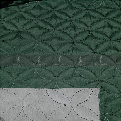 Ultrasonic Quilted Sofa Cover (Green Color)