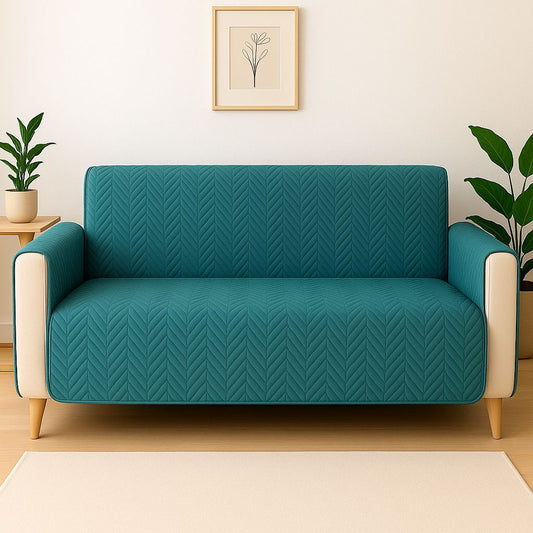 WATERPROOF MAT SOFT SOFA COVER (ZINK COLOUR)