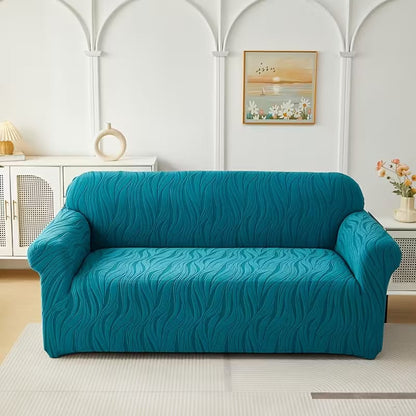 FITTED ZEBRA VALVET SOFA COVER